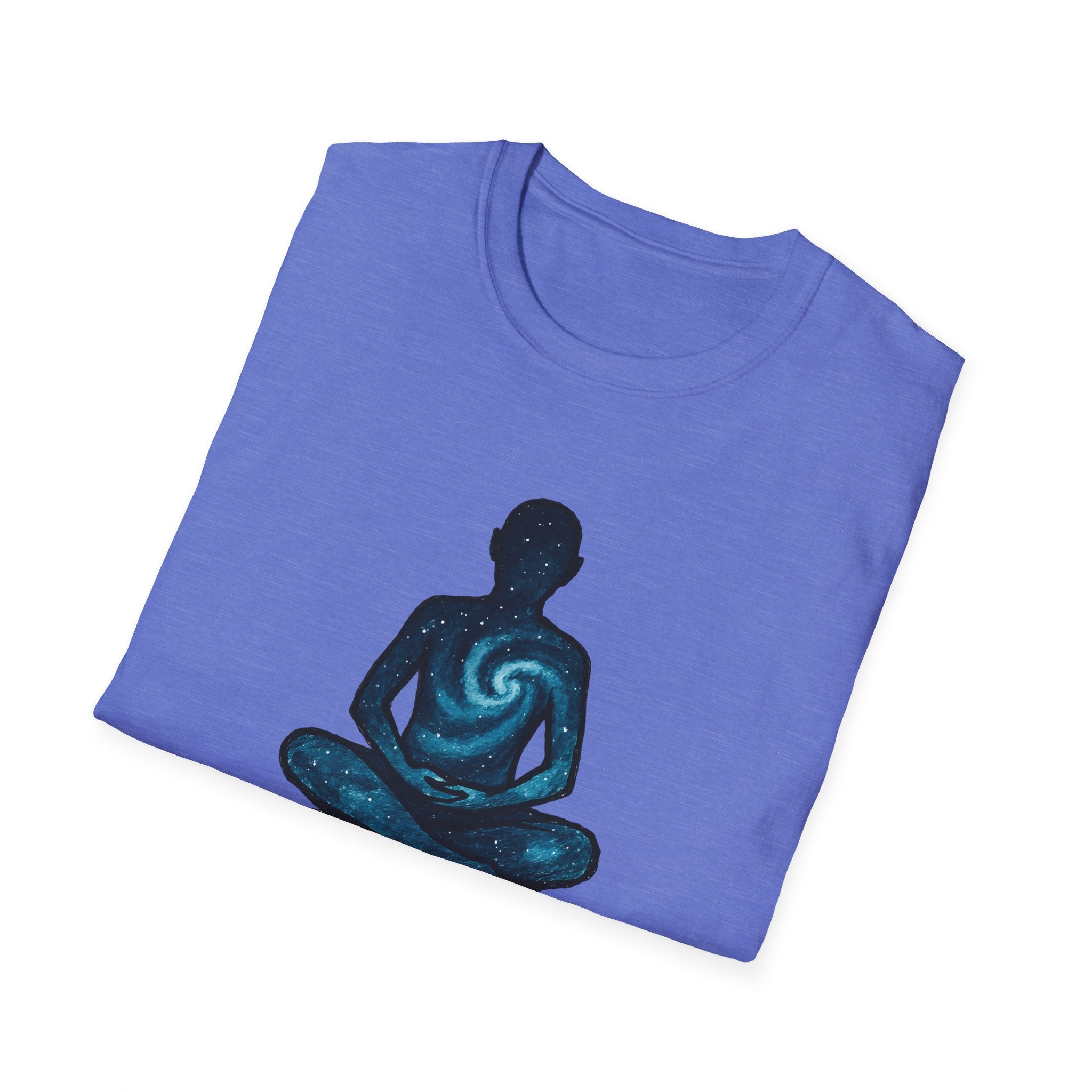 Galaxy Meditation Silhouette T-Shirt