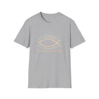 Christian Fish T-Shirt — "Jesus My Soulmate in Spirit" Faith Tee
