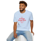Walk By Faith T-Shirt — 2 Corinthians Christian Faith Tee