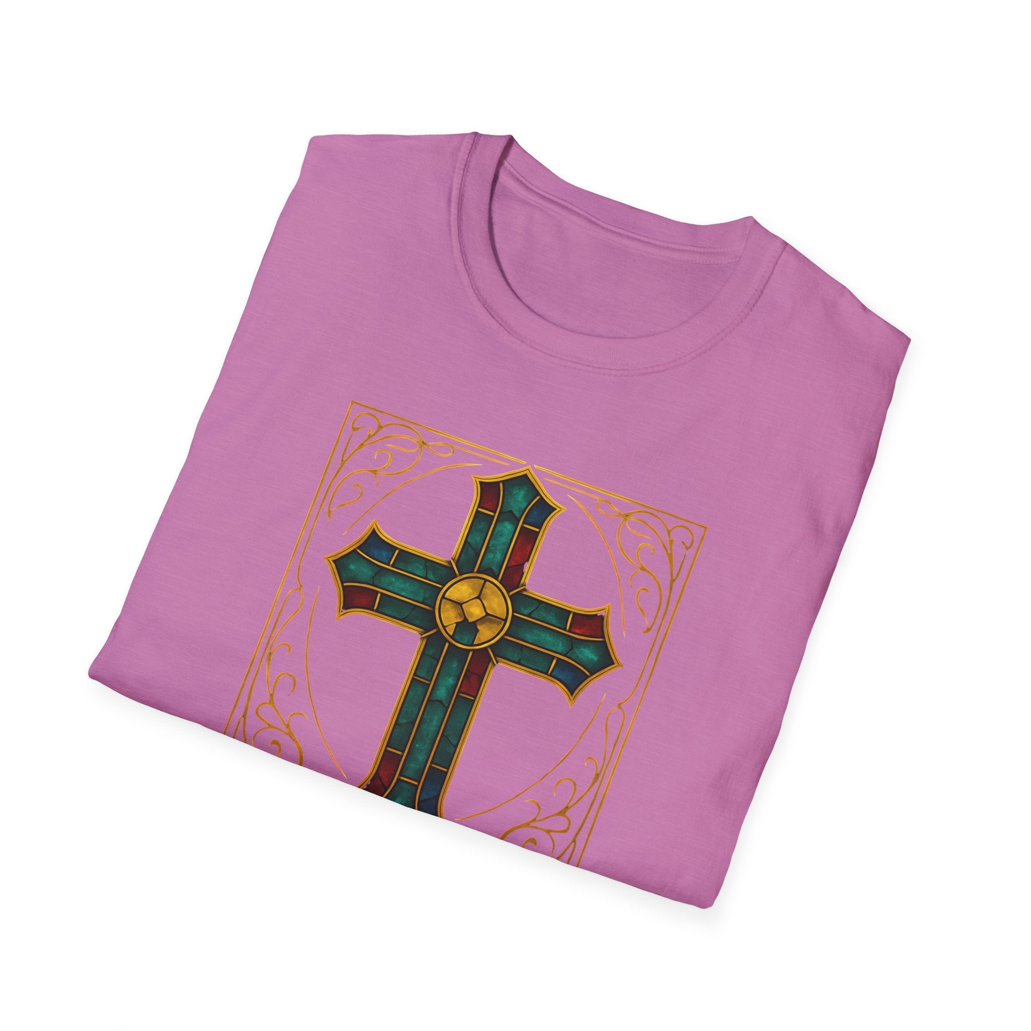 Stained Glass Cross T-Shirt
