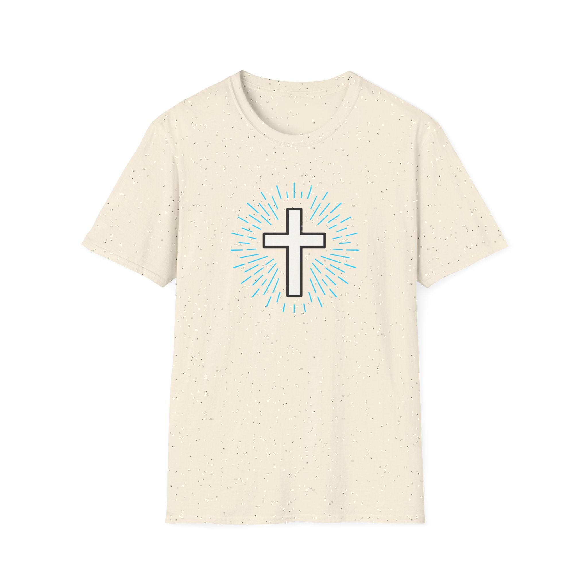 Glowing Cross Emblem T-Shirt
