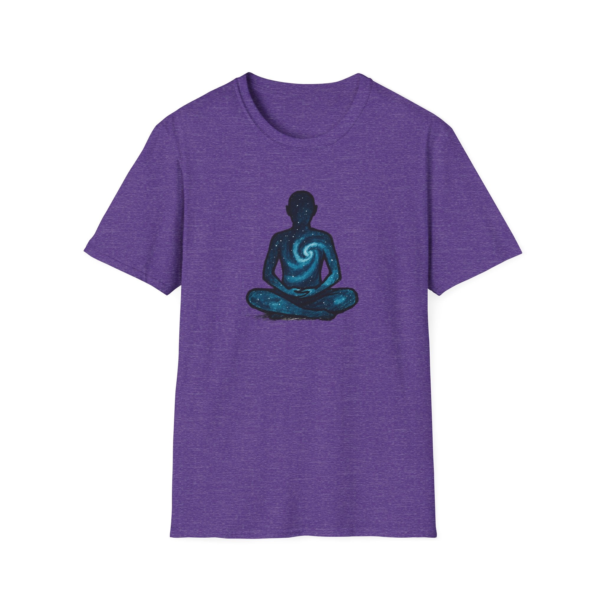 Galaxy Meditation Silhouette T-Shirt