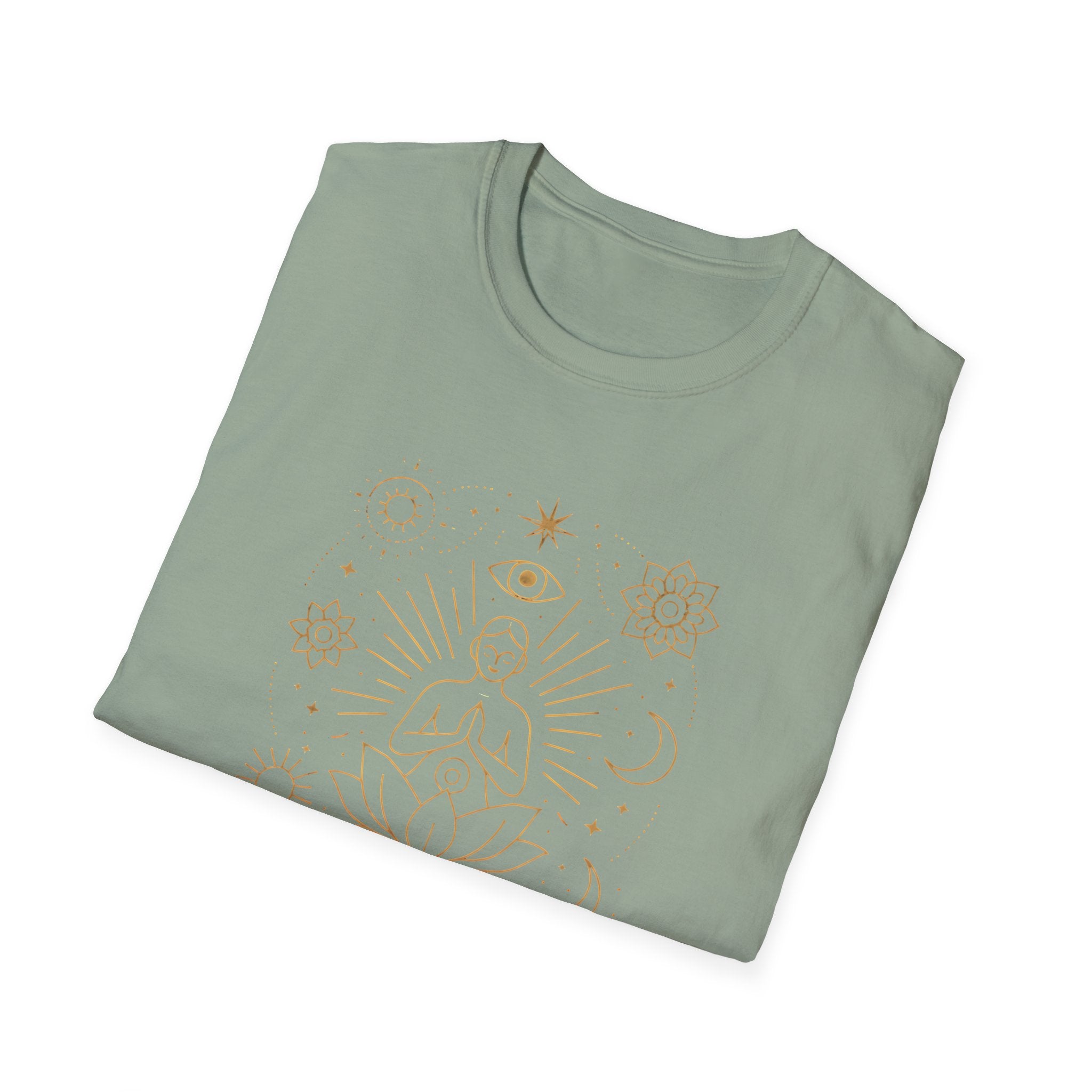 Celestial lotus meditation T-Shirt