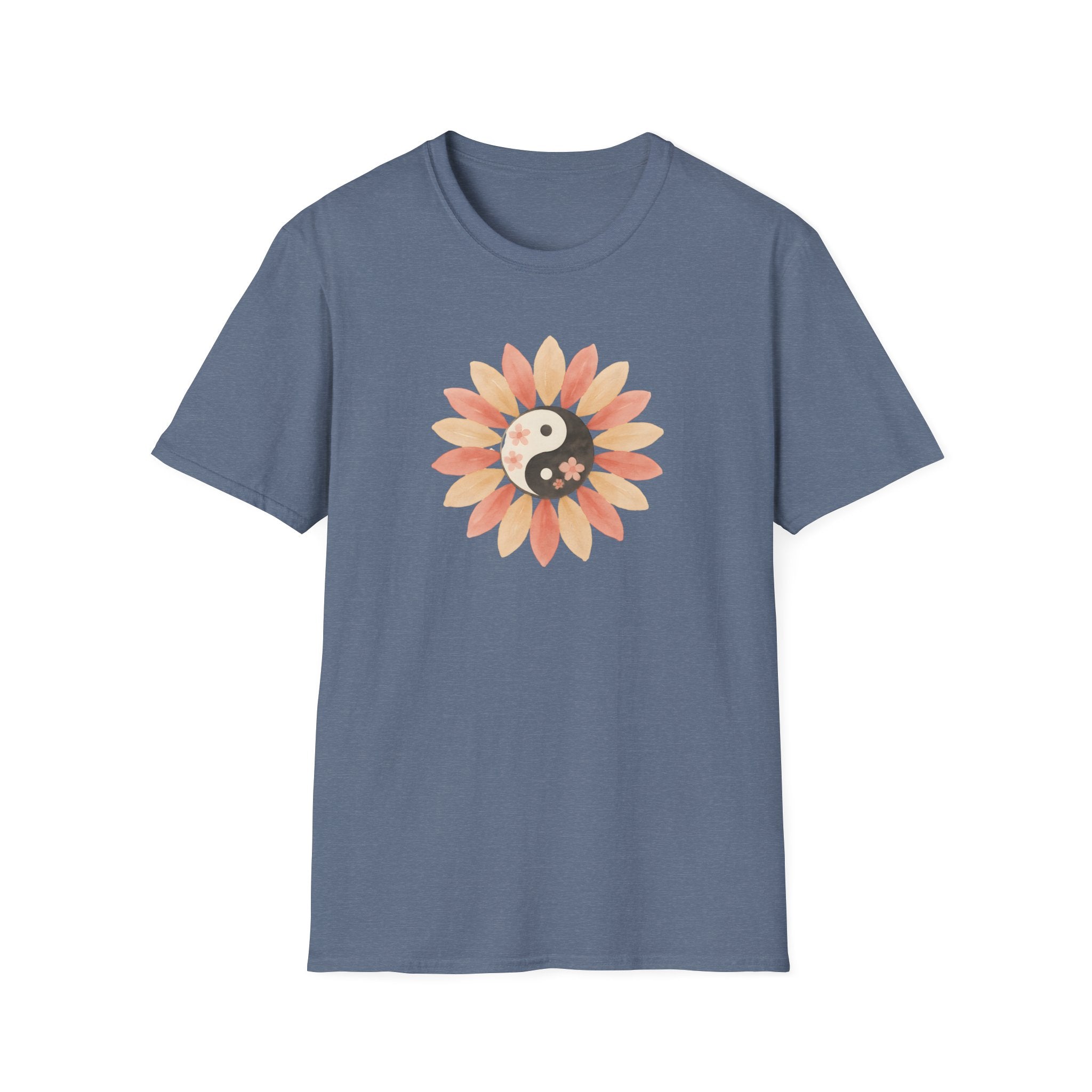 Yin Yang Flower T-Shirt