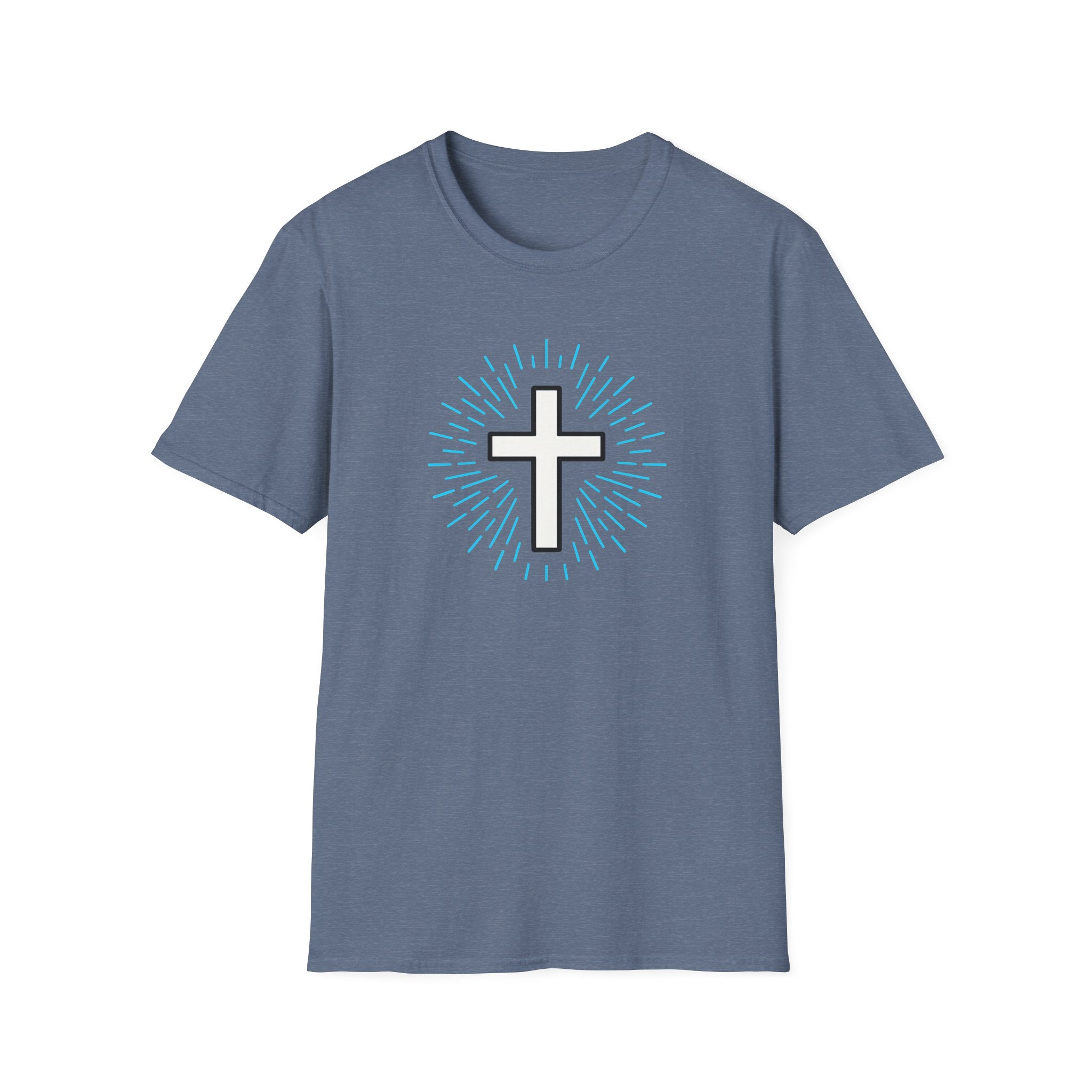 Glowing Cross Emblem T-Shirt