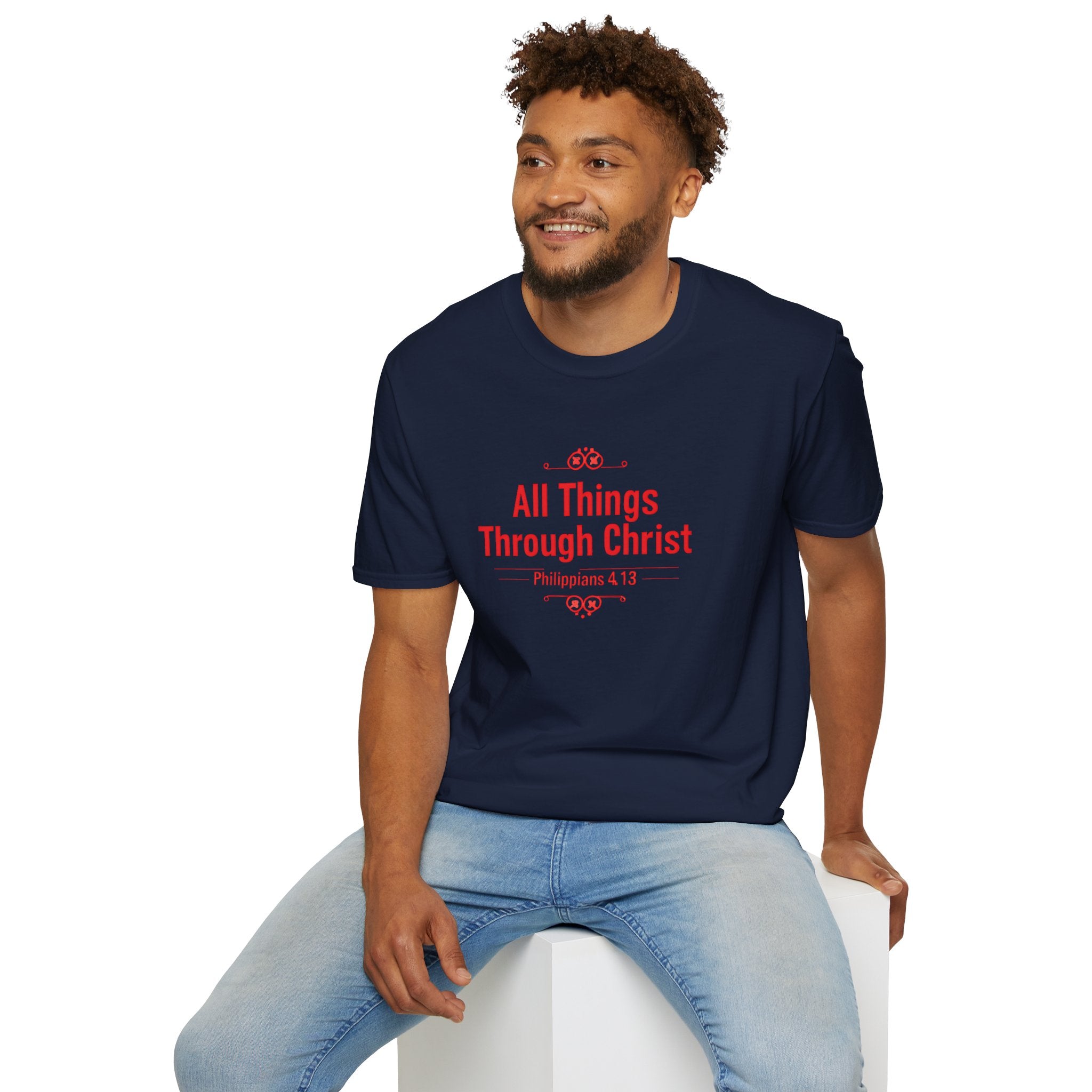 Walk By Faith T-Shirt — 2 Corinthians Christian Faith Tee