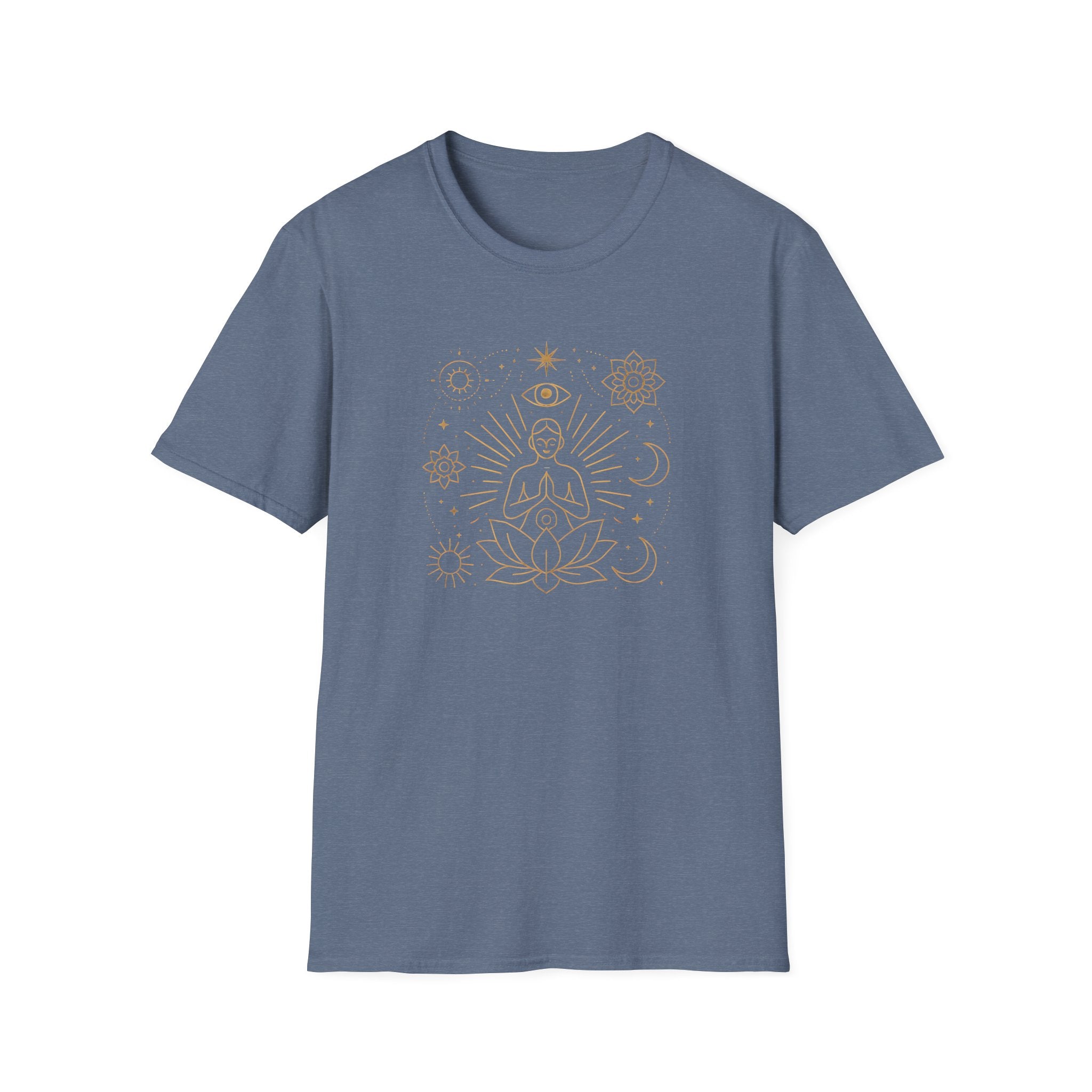 Celestial lotus meditation T-Shirt