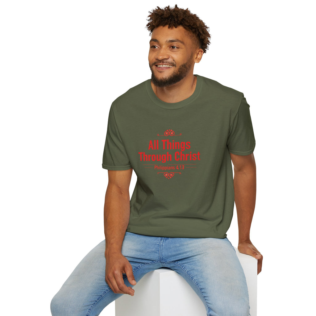 Walk By Faith T-Shirt — 2 Corinthians Christian Faith Tee