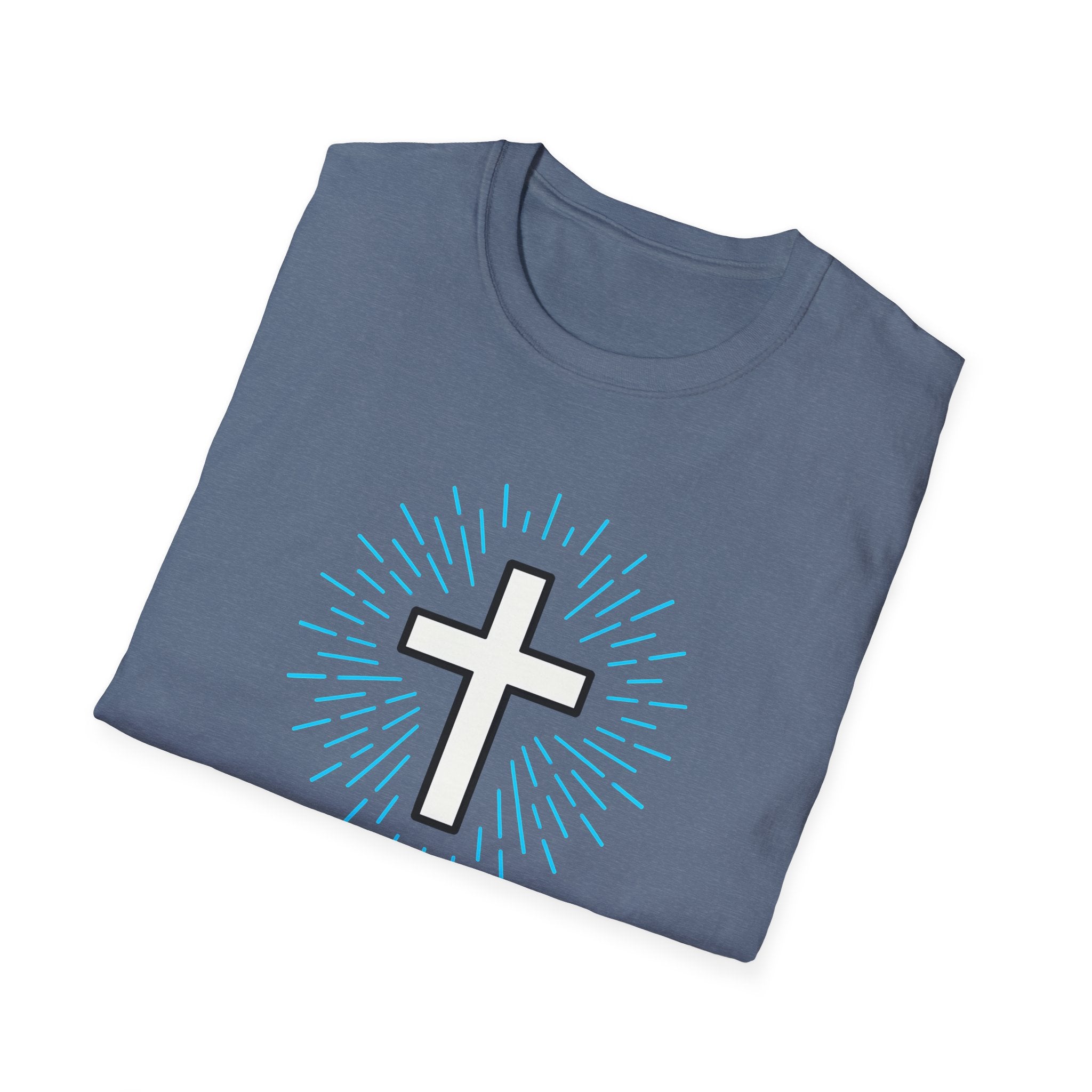 Glowing Cross Emblem T-Shirt