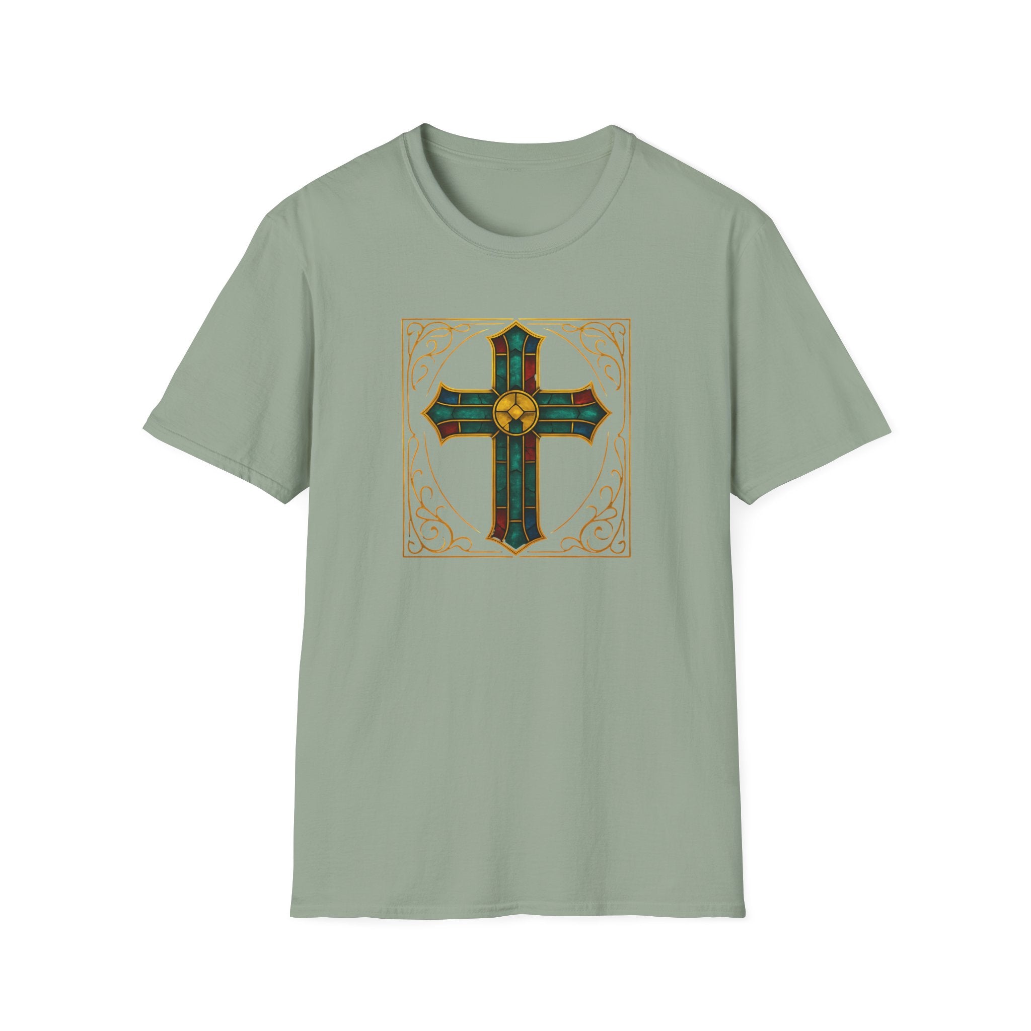Stained Glass Cross T-Shirt