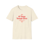 Walk By Faith T-Shirt — 2 Corinthians Christian Faith Tee