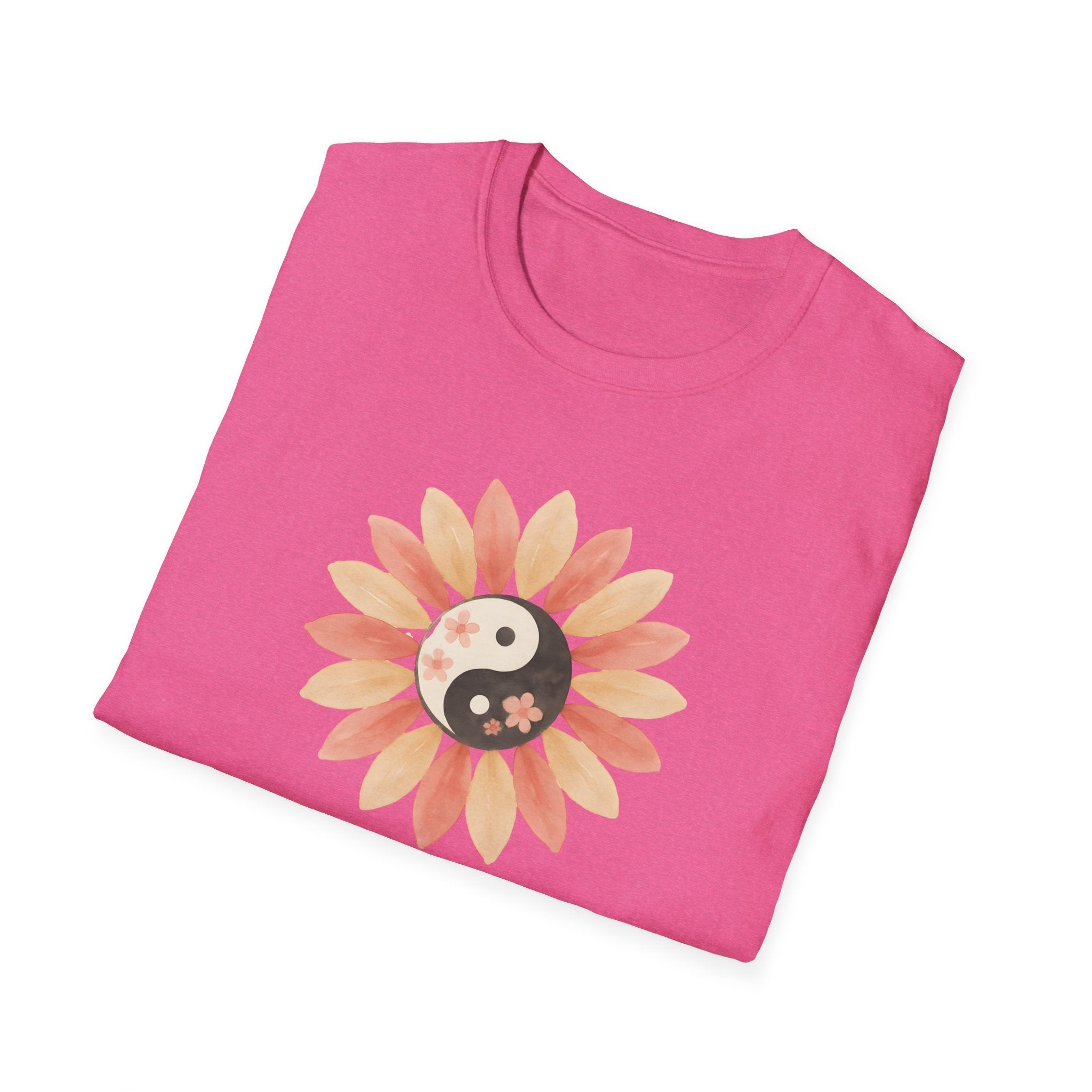 Yin Yang Flower T-Shirt