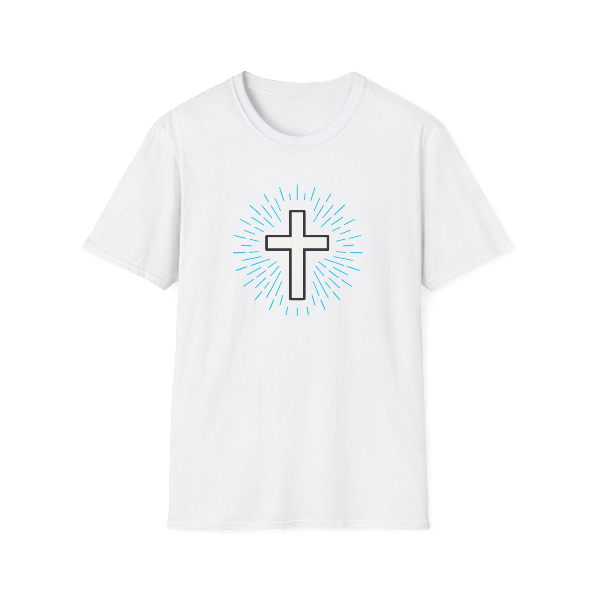 Glowing Cross Emblem T-Shirt