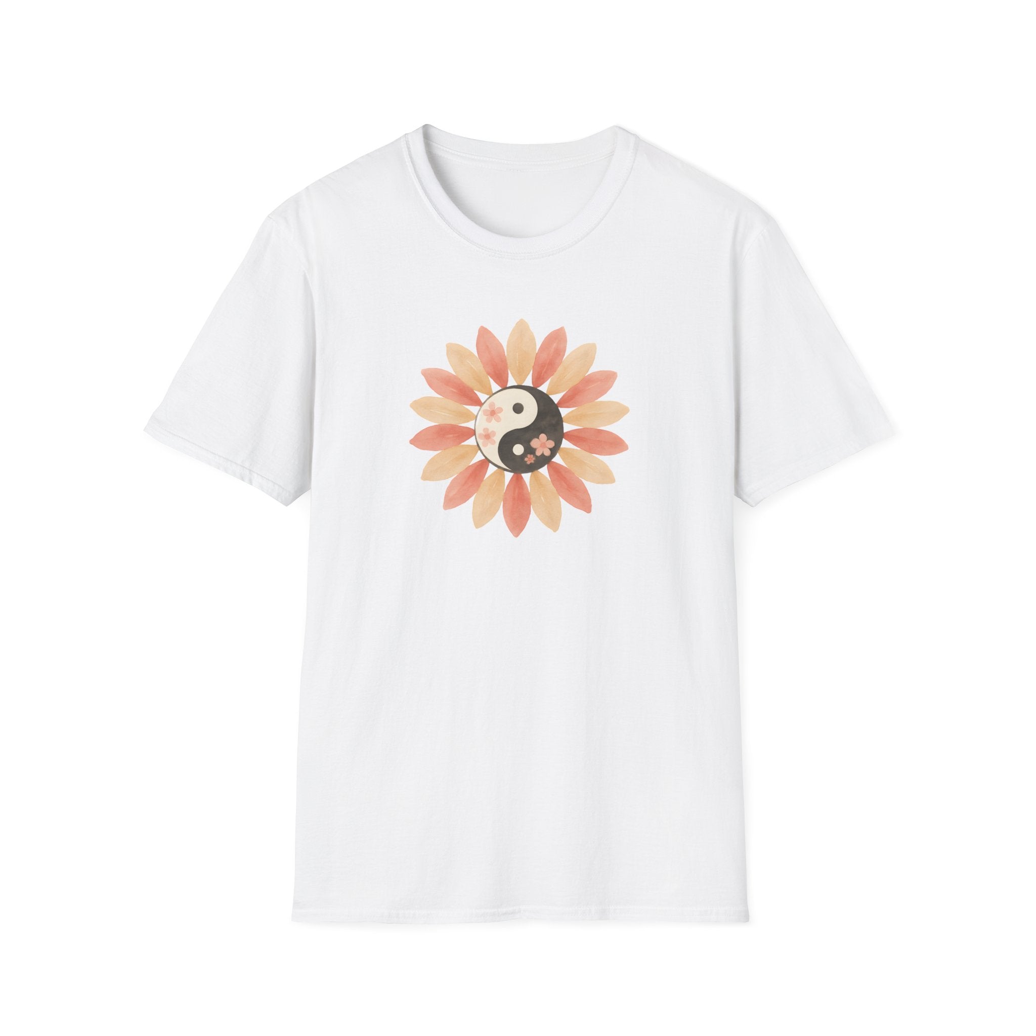 Yin Yang Flower T-Shirt