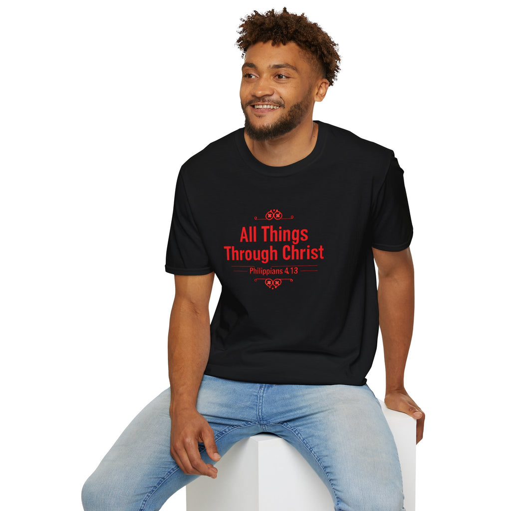 Walk By Faith T-Shirt — 2 Corinthians Christian Faith Tee