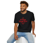 Walk By Faith T-Shirt — 2 Corinthians Christian Faith Tee