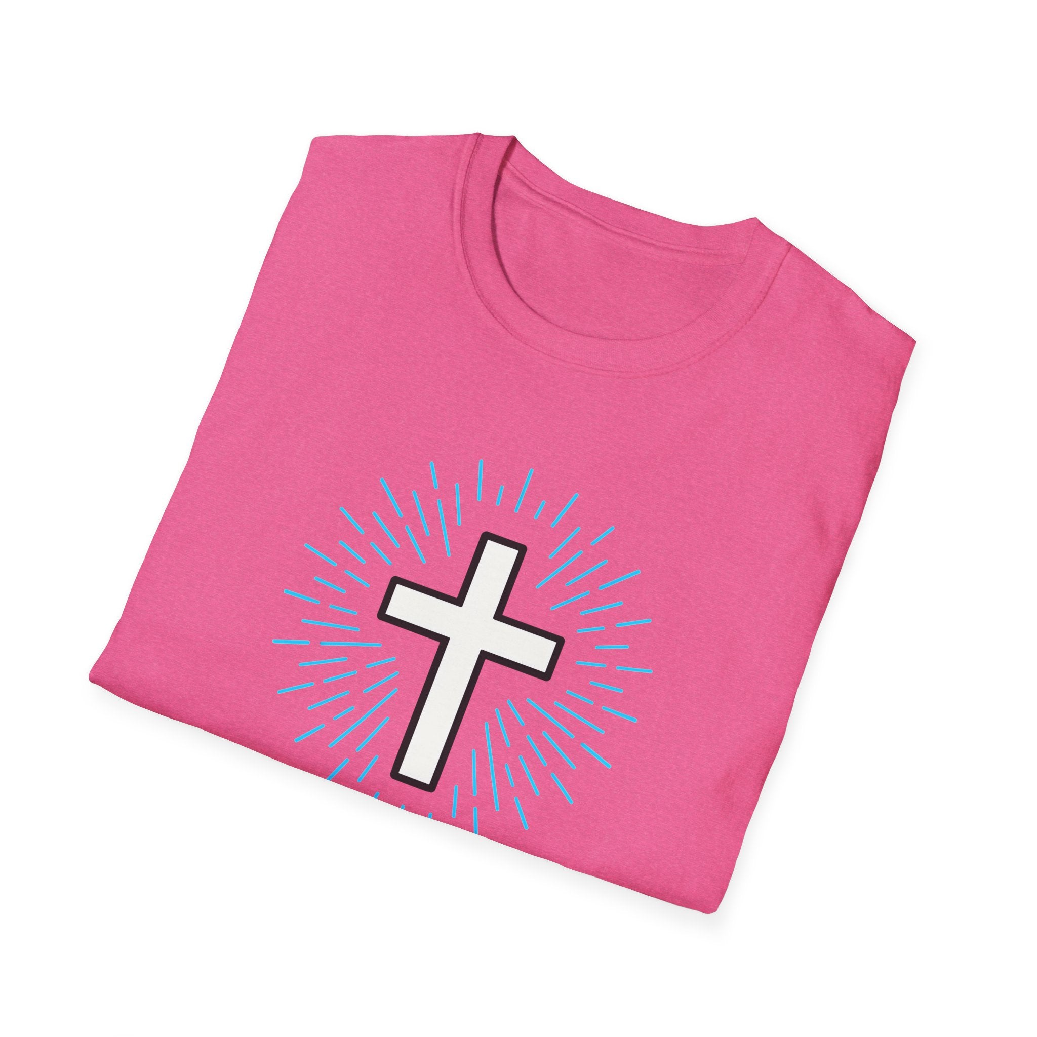 Glowing Cross Emblem T-Shirt