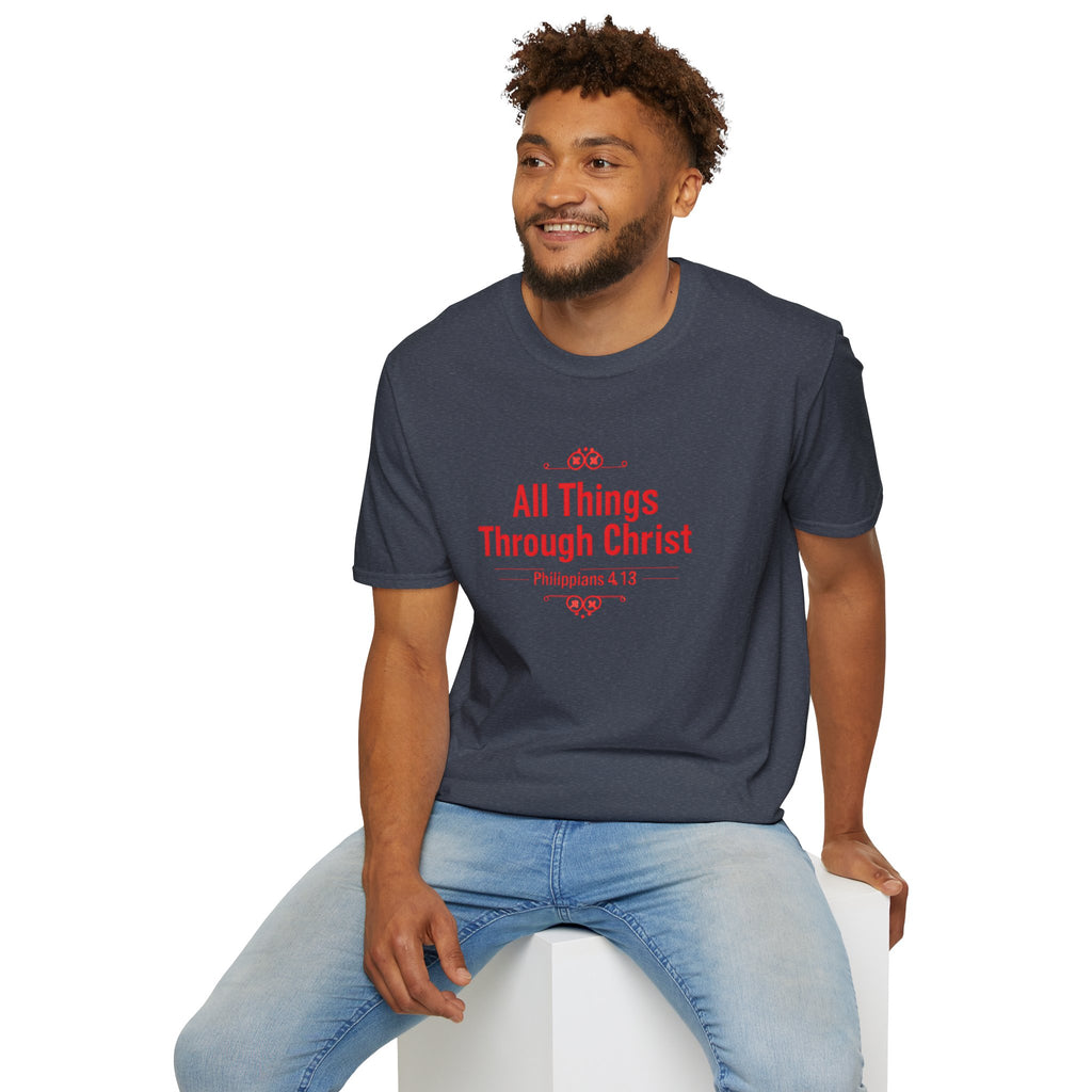 Walk By Faith T-Shirt — 2 Corinthians Christian Faith Tee