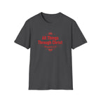 Walk By Faith T-Shirt — 2 Corinthians Christian Faith Tee