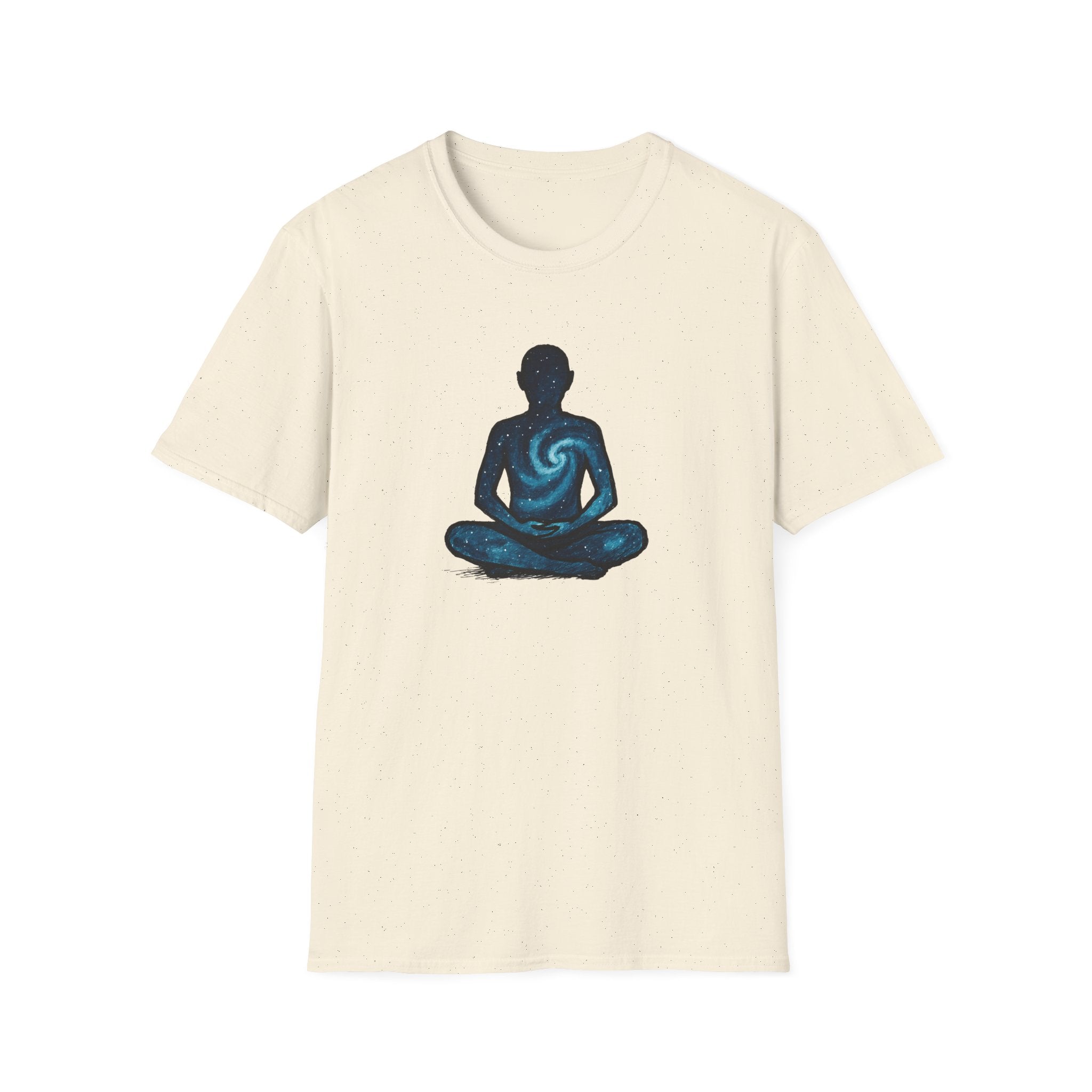 Galaxy Meditation Silhouette T-Shirt