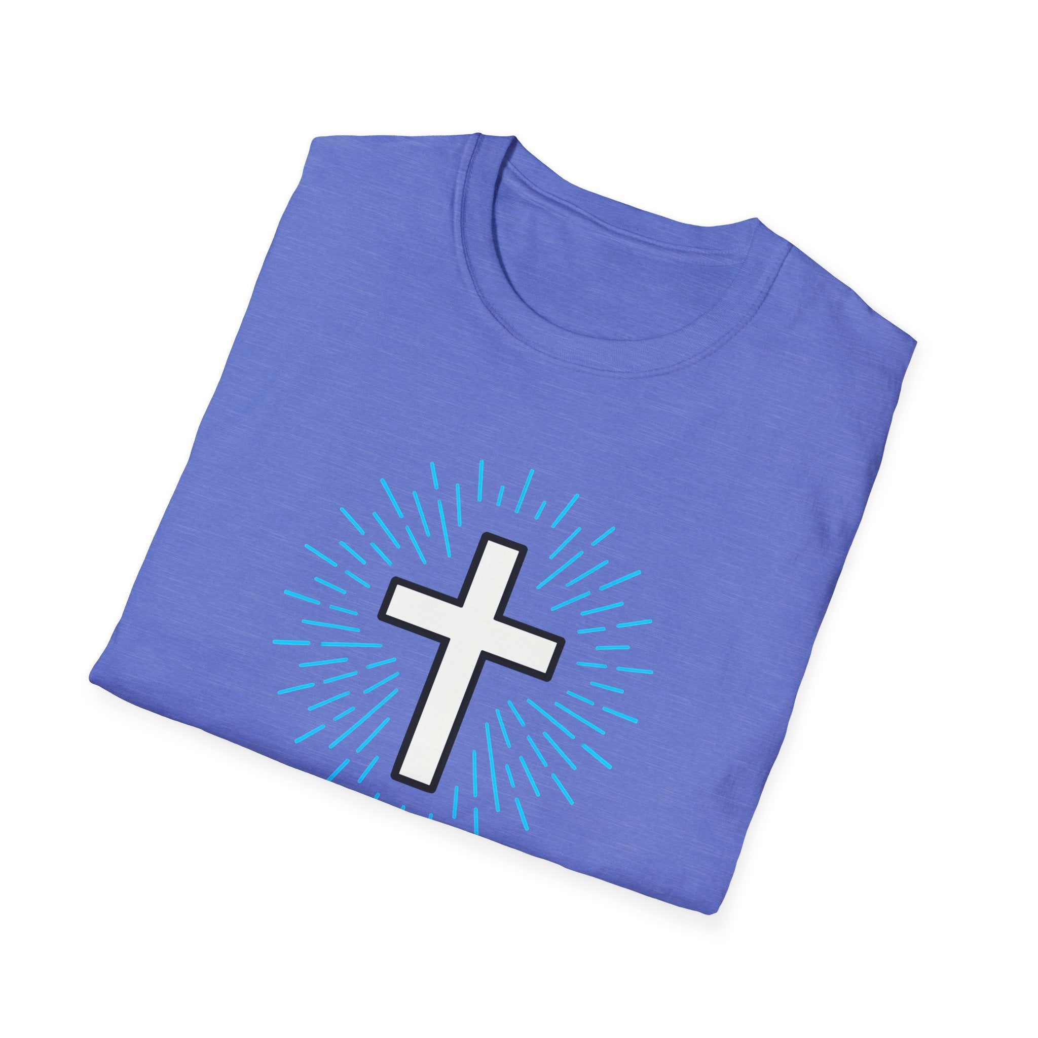 Glowing Cross Emblem T-Shirt